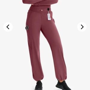 Women's Mauve Jogger Scrub Pants